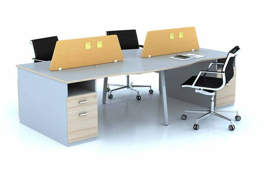 Nội thất văn phòng Work & Wonders sản xuất theo kích thước bàn ghế làm việc chuẩn 