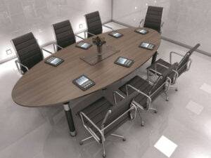 4 ưu điểm của bàn họp oval và lợi ích với doanh nghiệp